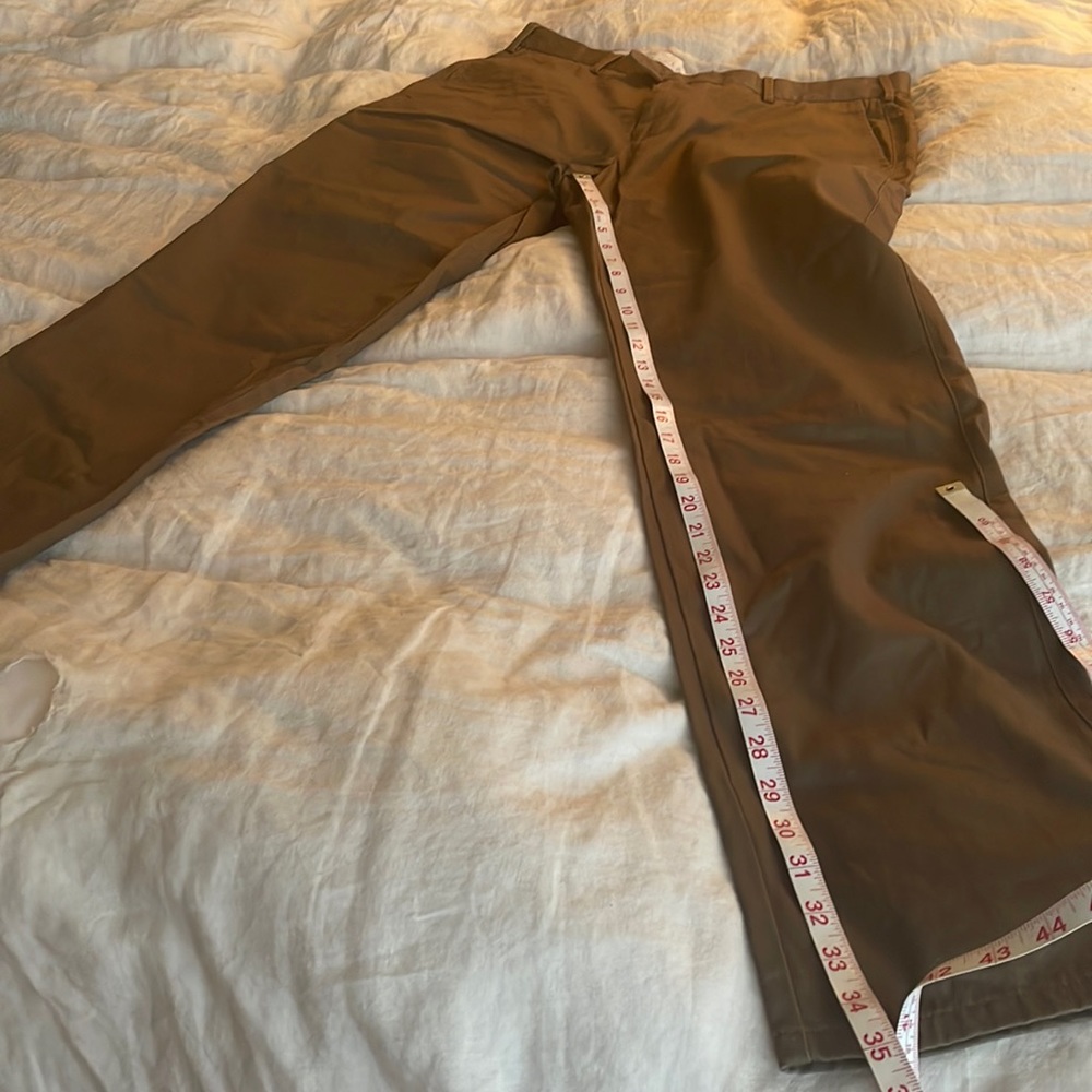 Peter Millar chinos. Cocoa brown.